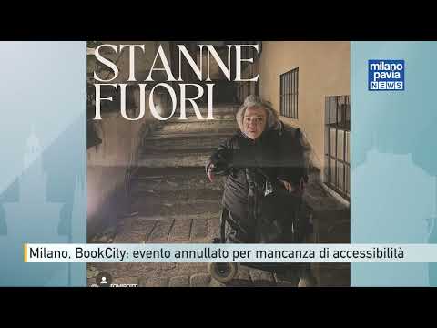 BookCity Milano, annullata la presentazione di un libro per problemi di accessibilità