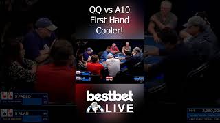 bestbetLIVE Shorts - CPPT Event 1 Final Table, 1st Hand Cooler