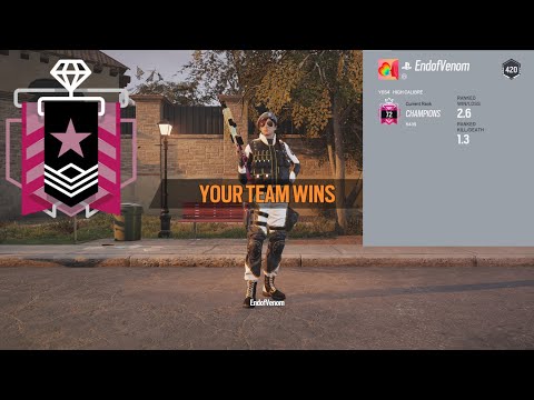 What a level 400+ champion looks like (Ps5/Xbox)- Rainbow six siege