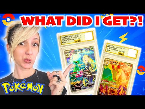 Ich habe meine Pokemon-Karten mit AGS bewertet! Pokemon-Unboxing!