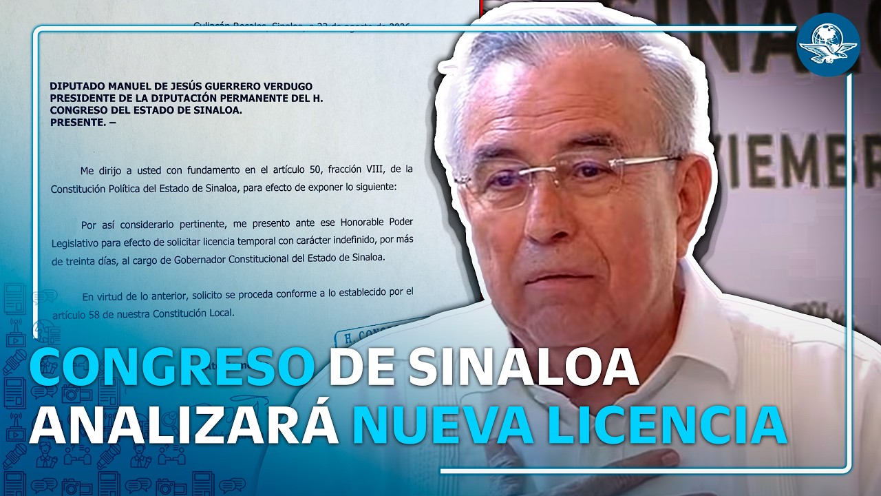 Rocha Moya dura un día como gobernador; orillan a morenista a pedir licencia