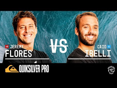 Jeremy Flores vs. Caio Ibelli - Round of 32, Heat 2 - Quiksilver Pro France 2019