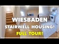 Wiesbaden Military Stairwell Housing Tour in Hainerberg - OCONUS PCS to Germany!