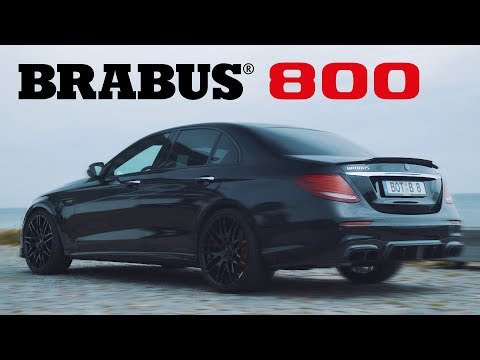 The BRABUS 800 E-Class is a monster!