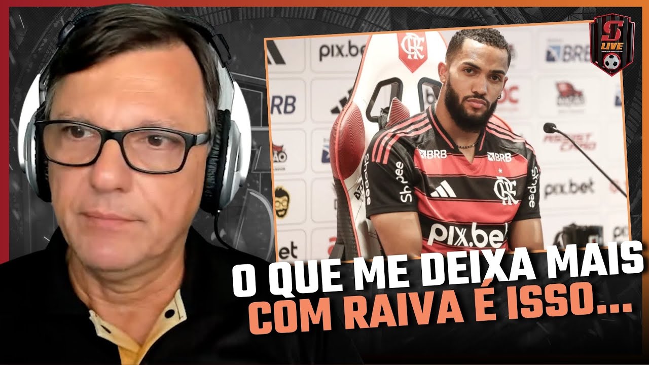 MAURO CEZAR: 'É TÃO INJUSTO COM O RAPAZ QUE ESTAVA MACHUCADO E QUE MAL JOGOU'