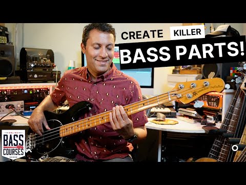 Creating Bass Lines Over A Chord Progression [Am/Dm/F/G]