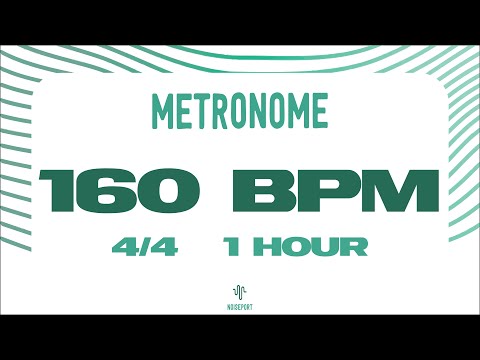 160 BPM Metronome [1 HOUR]
