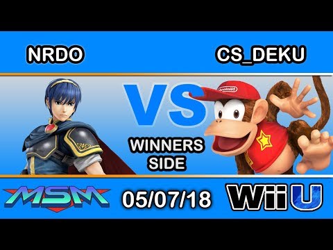 MSM 145 - DANK | NRDO (Marth) Vs. DYS | CS_Deku (Diddy Kong) Winners Side - Smash 4