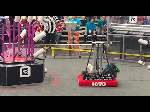 FRC 1690 Orbit Clean Robot Video - FRC Worlds Johnson F1