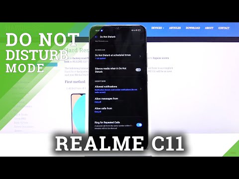 How to Activate DND Mode in REALME C11 – Do Not Disturbed Mode