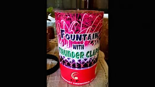 Fountain with Thunder⚡️ Claps by Leegendary Fireworks