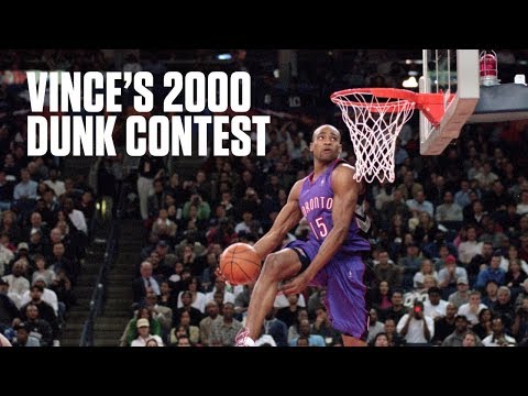 Vince Carter puts on a show in legendary 2000 Slam Dunk Contest | NBA Highlights