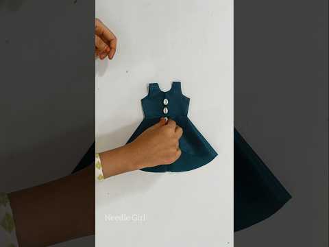 Easy Baby Dress Cutting ✂️