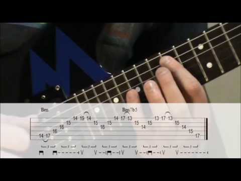 Lick #40 - Bm / Bm7b5 arpeggios