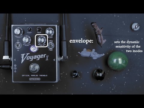 Spaceman Voyager I Optical Analog Tremolo 2010s - Silver Edition image 6
