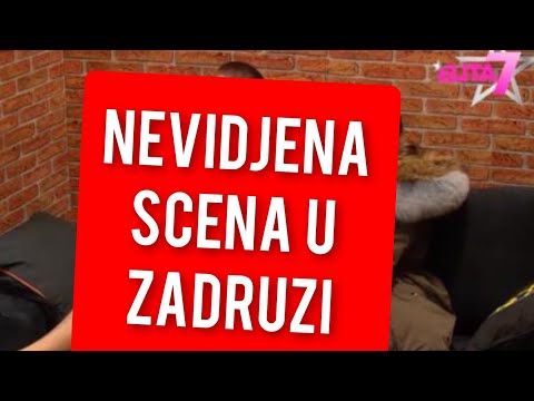 SVI GLEDALI SAMO U JEDNO - NEVIĐENA SCENA U ZADRUZI
