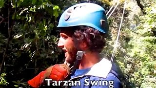 preview picture of video 'Tarzan Swing - Monteverde, Costa Rica'