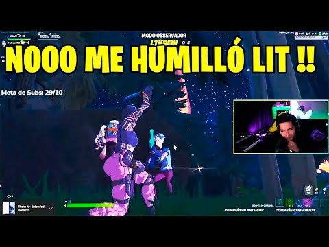 LIT KILLAH vs ZAINA vs VOWE en fortnite | perspectiva de VOWE