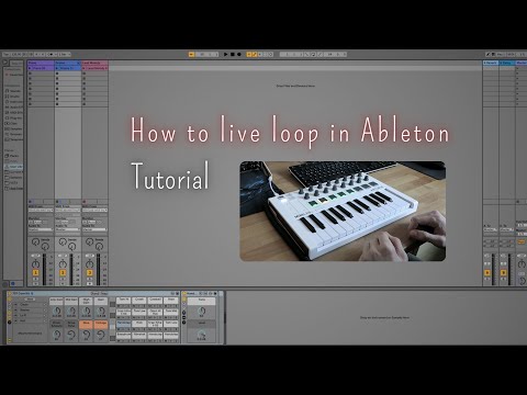 How to Live Loop in Ableton | Looping Tutorial | Arturia MiniLab Keyboard Setup