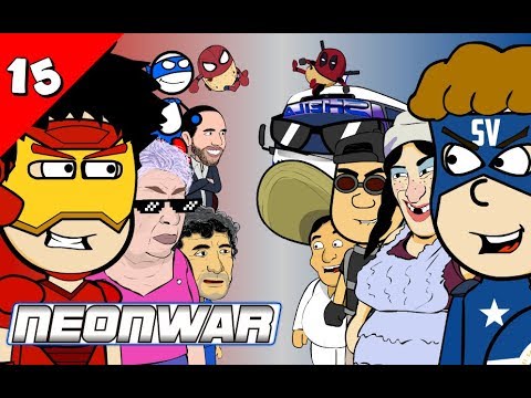 NEON WAR - CIVIL WAR DIVIDIDOS POR UNA PUPUSA