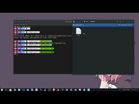 [GNOME 3.24] Nautilus - Git Plugin | Python Script - Upload 2 :p