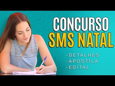 Concurso SMS Natal 2018 - Edital, Inscrição e Apostilas