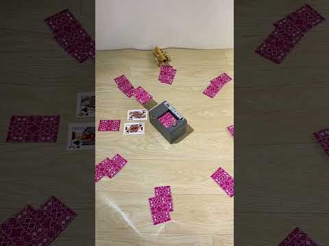 128 Poker Machine  #satisfying #diy #poker #rubikscube #pokemon #unboxing