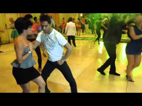 Jorge Martinez (Mexico) & Maria Palmieri (NYC) Social Dance at the 2013 NYC Salsa Dura Festival