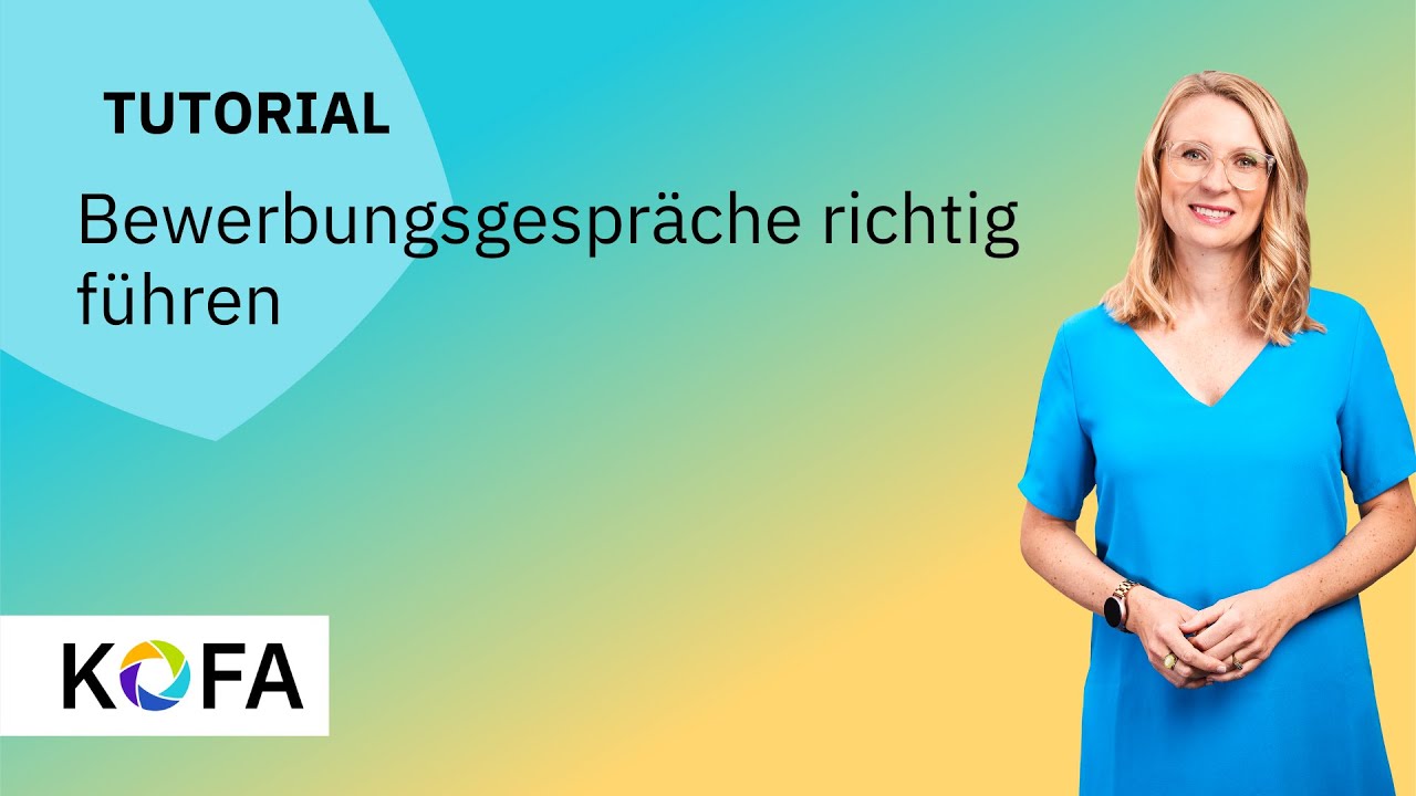 Bewerbungsgespräche richtig führen
