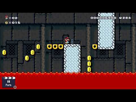 Super Mario Maker 2 - Story Mode Part 45: Lava Rising