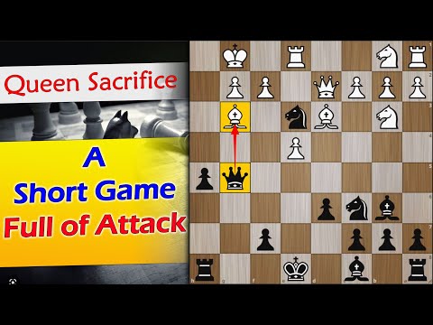 A short chess game full of Attack | Craven vs Casey 1994