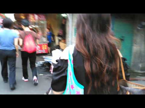 台湾 台北 雙連朝市の風景 Shuanglian Market sight in Taipei, Taiwan Video