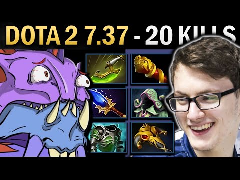 Slardar Gameplay Miracle with 20 Kills and Cuirass - Dota 7.38
