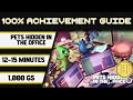 Pets Hidden In The Office 100 Achievement Walkthrough 1000GS In 12 15 Minutes