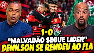 😱DENILSON E FELIPE MELO EXALTARAM O FLAMENGO "O MENGÃO SEGUE LIDER PAPAI" FLAMENGO 1X0 FLUMINENSE