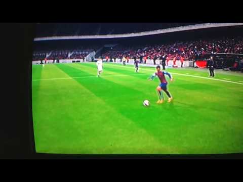Golazo de Neymar al Real Madrid en Fifa 15 (ps3)