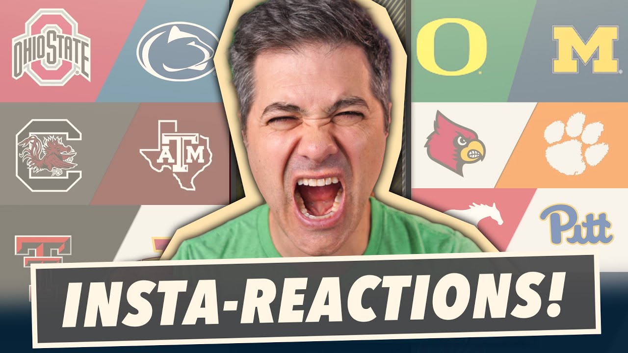 College Football Week 10 Reaction & Recap: EVERYTHING IS CHAOS
