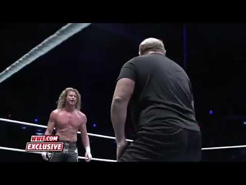 "The Enforcer" Arn Anderson hits Dolph Ziggler with a Spinebuster at WWE Starrcade!!