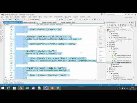 dotNetConfPL 2014: Maciej Grabek - Wymagania biznesowe w formie kodu, czyli kilka słów na temat B...