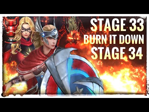 Watch me CLEAR stage 33+34 clear KNULL WBL...Roast with Q+A..!! MARVEL FUTURE FIGHT