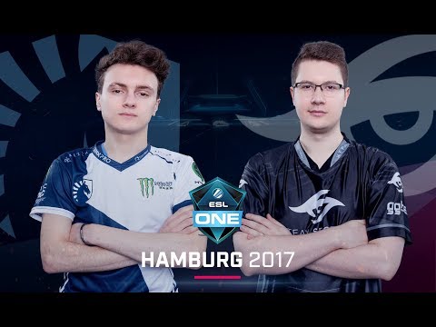 Dota 2 - Team Liquid vs. Team Secret - Game 1 - Semifinal - ESL One Hamburg Major 2017