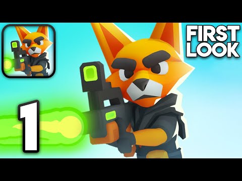 Feral Frontier Co-op Roguelike - Walkthrough Gameplay Part 1 - Tutorial (iOS, Android)