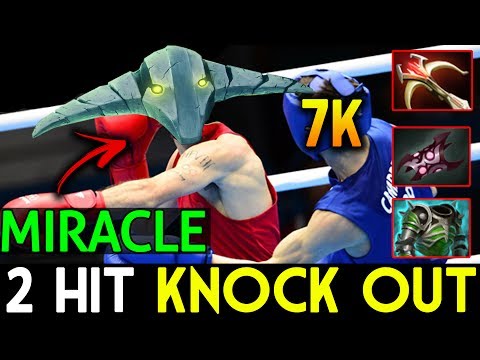2 Hit Knock Out 7k MMR Insane Sven by Miracle- 7.06 Dota 2