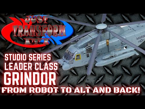 JUST TRANSFORM IT!: Studio Series Leader Grindor