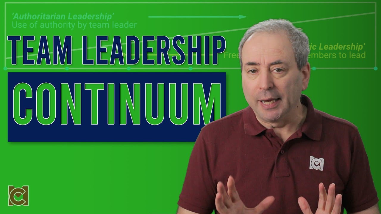 What is the Team Leadership Continuum? [Tannenbaum & Schmidt]