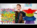 Vania Mania Kids play Magic Pop It with friends at school + more fun videos