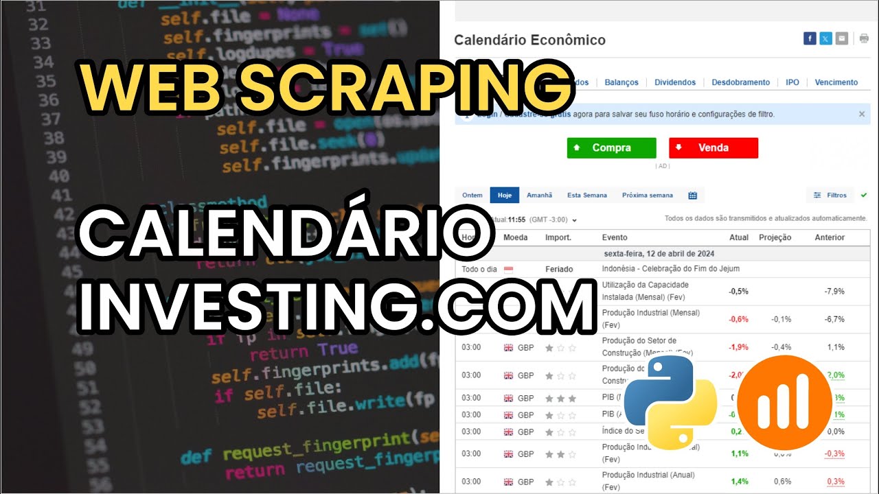 Tutorial: Webscraping investing.com - Puxando notícias do mercado Financeiro