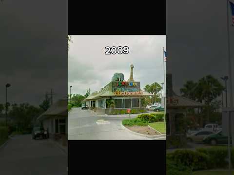 McDonalds in 2009 and now 😳 #nostalgia #mcdonalds #shorts