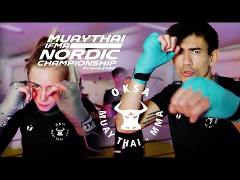 Brandon and Amalie - Nordic Muay Thai Championship (IFMA)