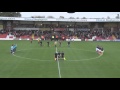 Aggborough pays its respects